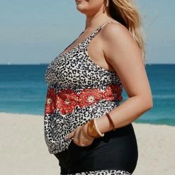 Groothandel π Merkloos Tankini 2-Delig Dames - Luipaard - Maat XL/2XL π 8 Groothandel π Merkloos Tankini 2-Delig Dames - Luipaard - Maat XL/2XL π -Goedkope badmode winkel 550x824 46