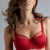 Goedkoopste 👍 Marlies Dekkers – Dame De Paris – BH Voorgevormd – 18140 - Red - B85/100 🛒 -Goedkope badmode winkel 550x825 110