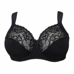 Nieuw ✔️ PLAISIR By Ulsoe Sofia Beugel BH - 95E - Grote Maat- Drie-delige Cup Zwart 🛒 -Goedkope badmode winkel 550x825 123